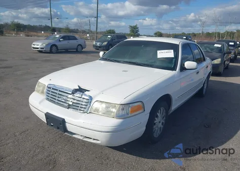 2003 Ford Crown Victoria Lx из США, поврежденный, VIN 2FAFP74W43X109148